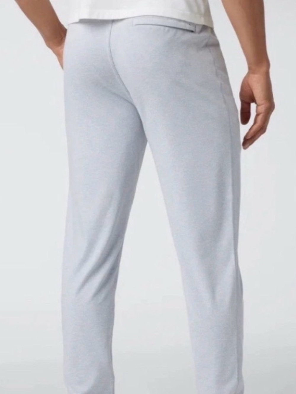 Vuori Men's Light Gray ponto performance pants